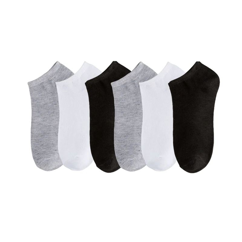 5/10 пар/партия мужские Удобные однотонные хлопковые носки | Мужская одежда