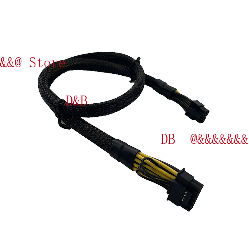 Фото Кабель питания для видеокарты mini 8Pin на 16pin (12+4) для Lenovo SR650 SR658 и карт PCIE5.0 12VHPWR RTX4080 RTX4090 12+4p №3