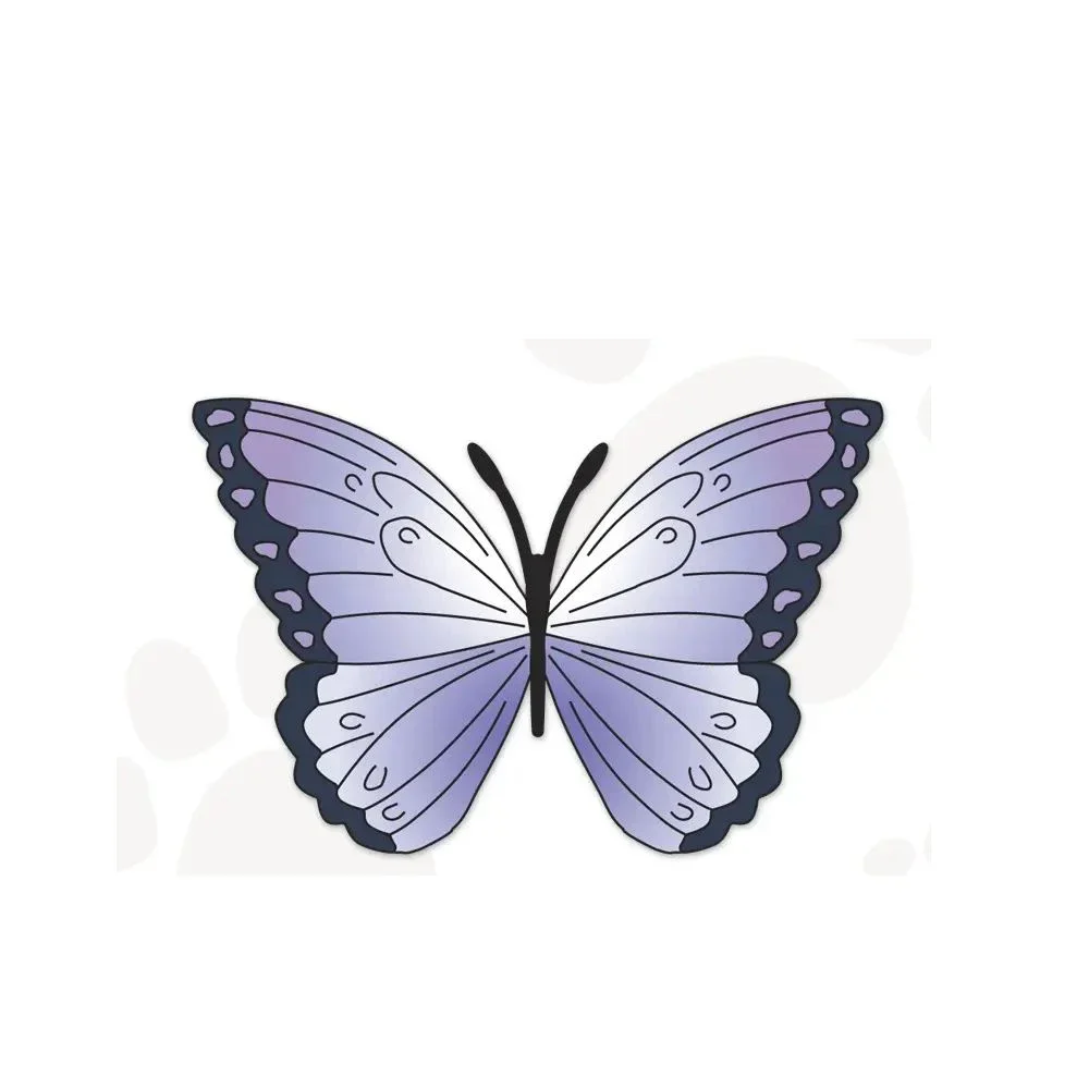 Piggy Craft металлические штампы для резки форма украшения бабочки скрапбук нож