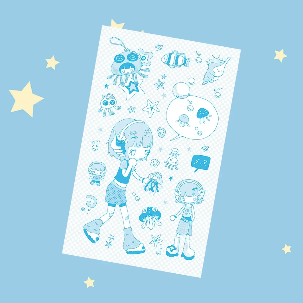 

Летние наклейки Guka