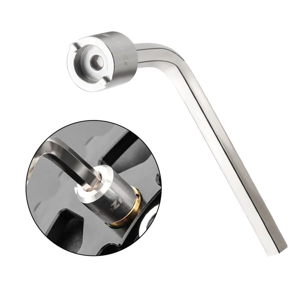 

MTB Road Folding Bike Chainring Screw Nut Wrench Bicycle Chainring Screw Bolts Install Removal Tool Bike Repair Tool