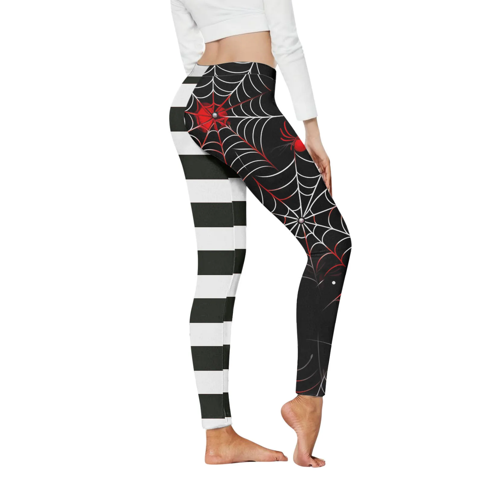 

Women Halloween Print Tights Leggings Control Yoga Sport Leggings For Women High Waisted Leggings Boxers Womens Underwear