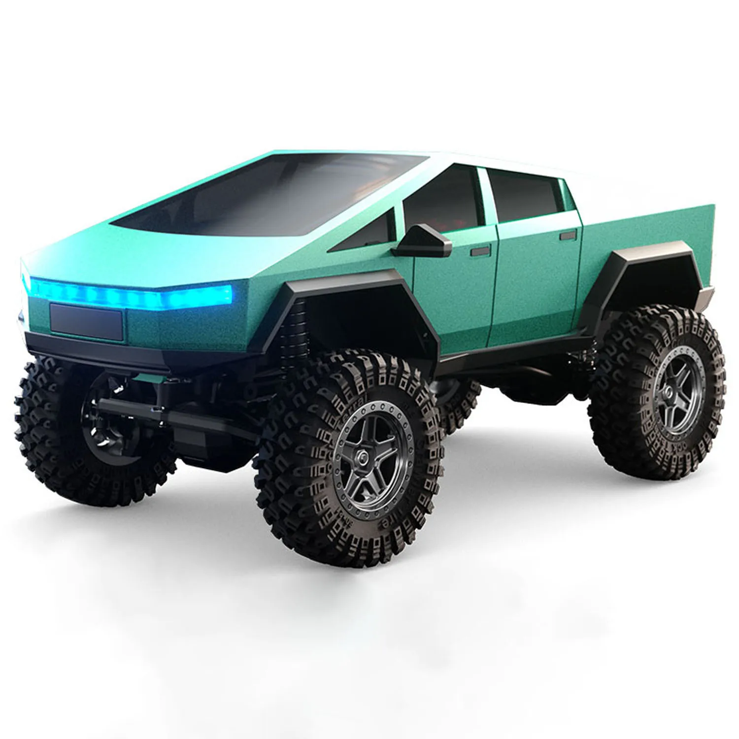 Фото JJRC 1:18 RC Rock Crawler Car C8818 2,4 ГГц с дистанционным управлением, полноприводный альпинистский автомобиль, 2-скоростной матовый двигатель, аккумулятор RTR №5