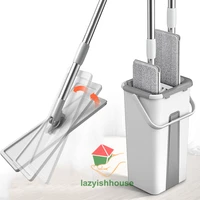 squeeze mop with bucket floor clean mop head cloth clean cleaner household floor cleaning magic mop squeeze clean wall tiles