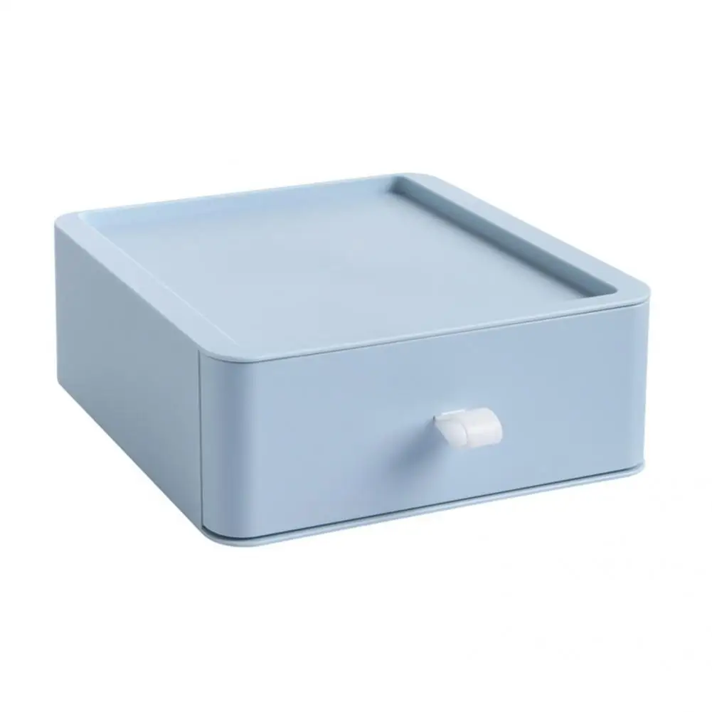 

Organizing Case Excellent 4 Colors Rounded Edge Cosmetic Storage Drawer Supplies for Dorm Storage Box Storage Box