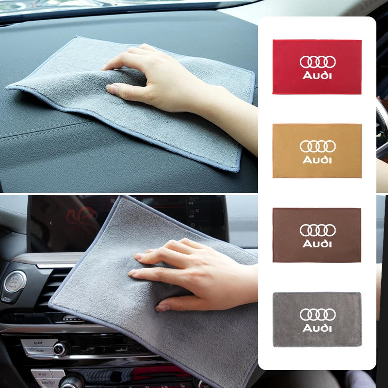 Полотенце из ткани для полировки салона автомобиля аксессуары чистки дома Audi A1 A3