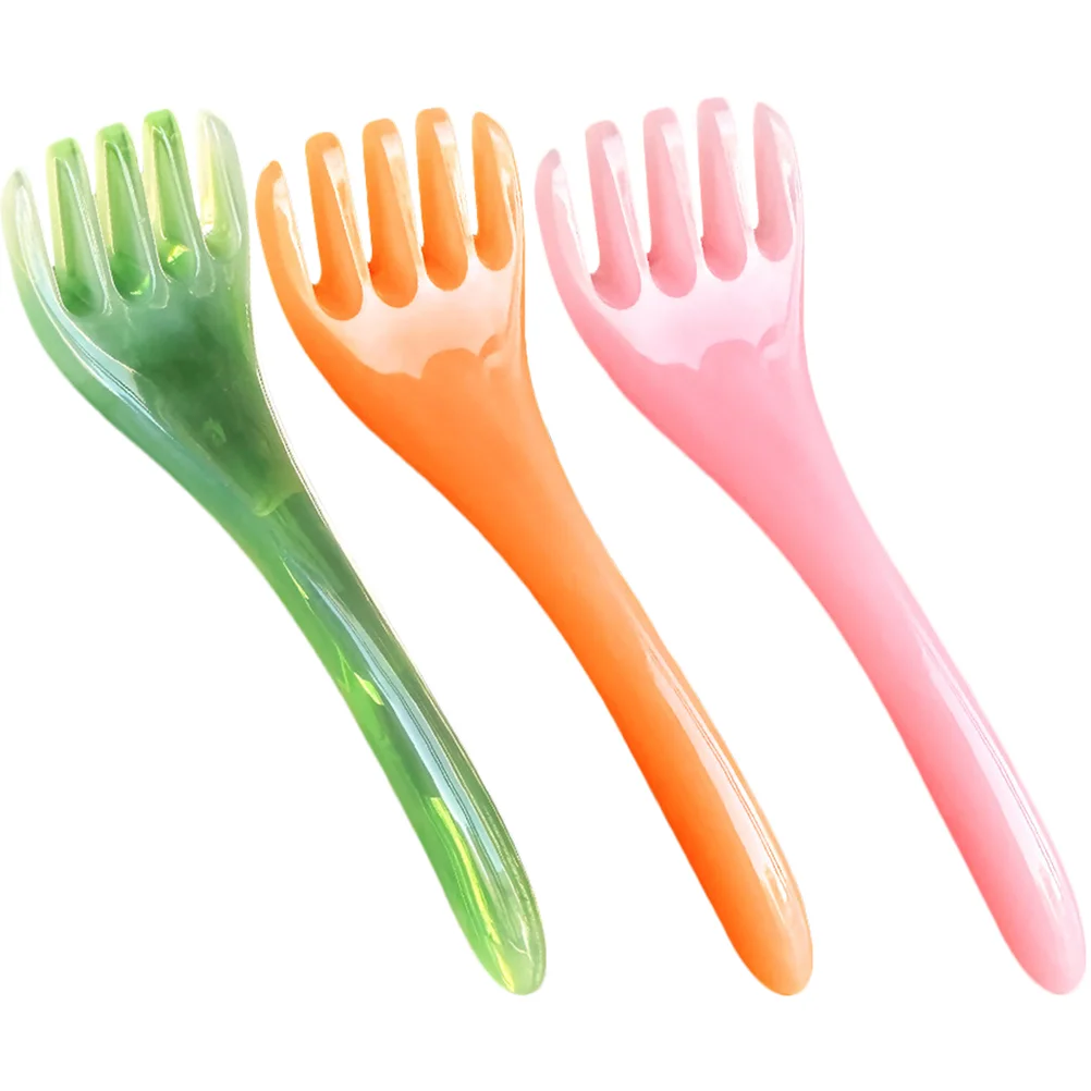 

3 шт., резиновая расческа для волос