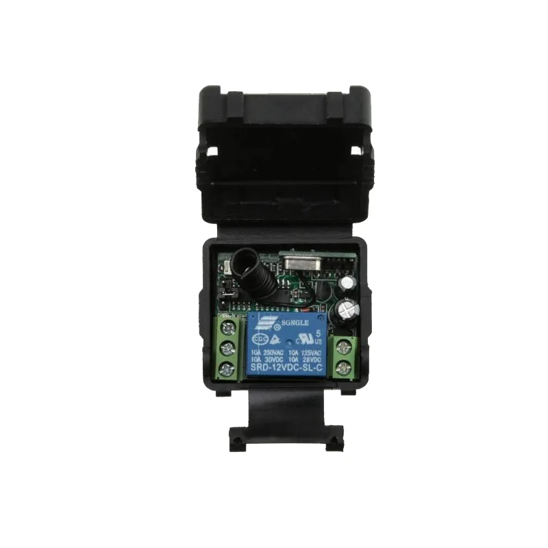 DC12V 24V 1CH 1 CH Мини беспроводной радиочастотный пульт дистанционного управления