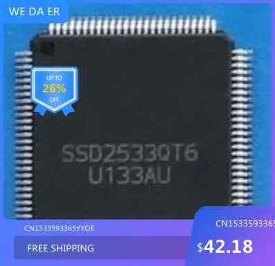 100% Новинка, бесплатная доставка, новинка, оригинал, SSD2533QT6, Соломон, посылка TQFP100, сенсорный чип IC