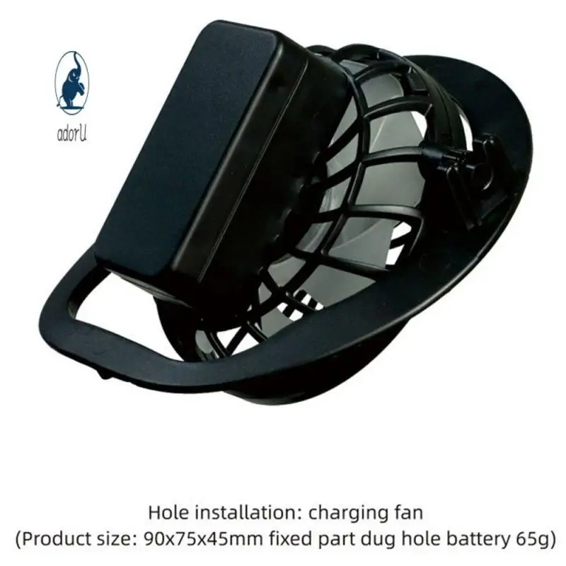 

Clip Type Silent Fan Pollution-free Eye-catching Ventilator Multifunctional Fan Multifunctional Usb Small Fan Clip Type Fan