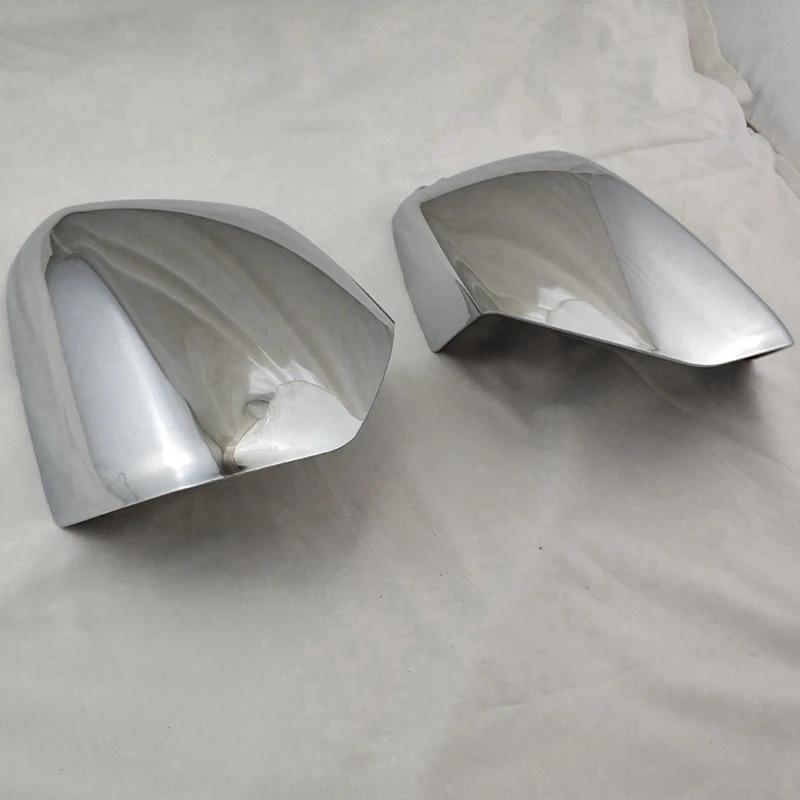 Car Door Rearview Mirror Cover Paste Type Wing Cap For Mitsubishi Triton L200 2005-2014 Pajero Sport 2011