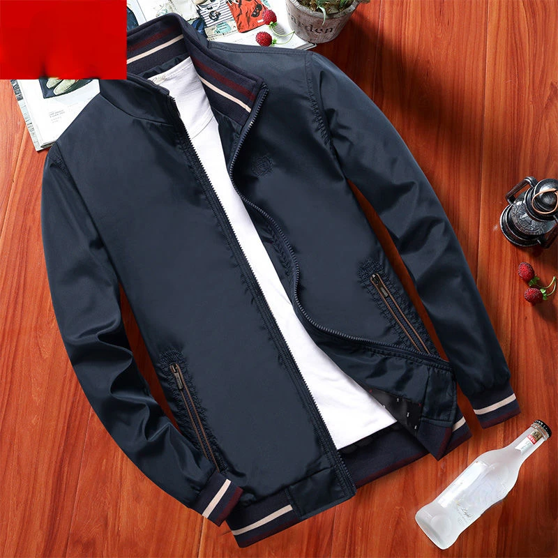 

Men Business Jacket Brand Clothing Mens Jackets and Coats Outdoors Casual Mens Outerwear Male Coat Bomber Jacket for Men E305
