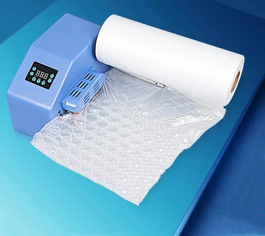 

H015 Buffer Air Cushion Machine Gourd Film Bubble Film Air Pillow Filling Bag Automatic Inflator Bubble Machine Tools