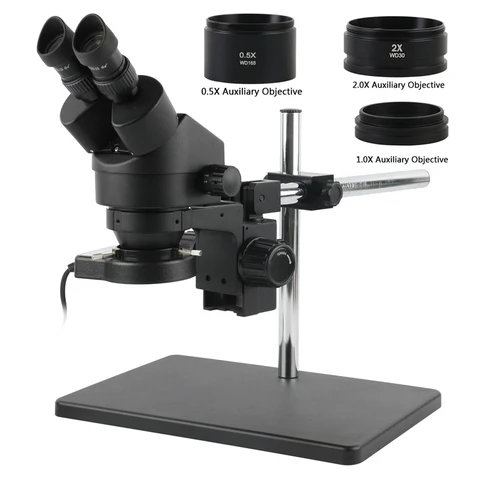 Бинокулярный стереомикроскоп с непрерывным увеличением, 3,5x-90X