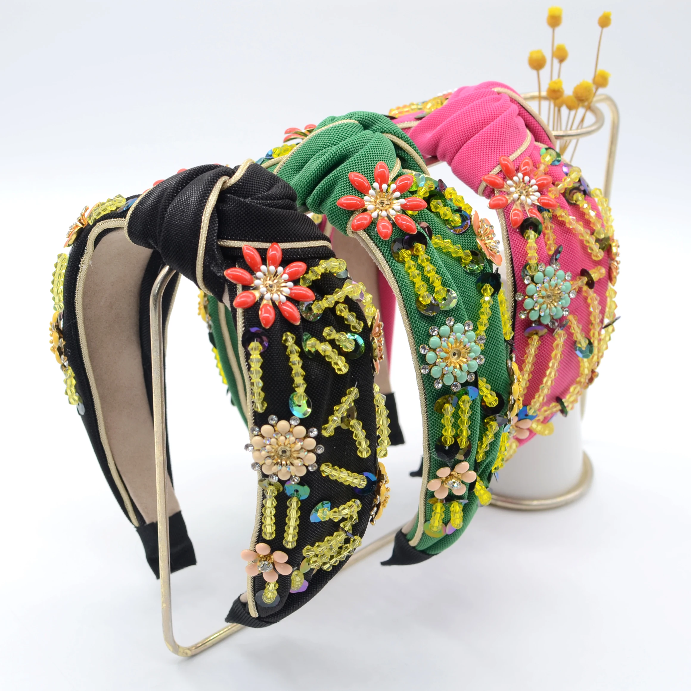 

Ободок для волос Женский, губчатый, блестящий, в стиле барокко