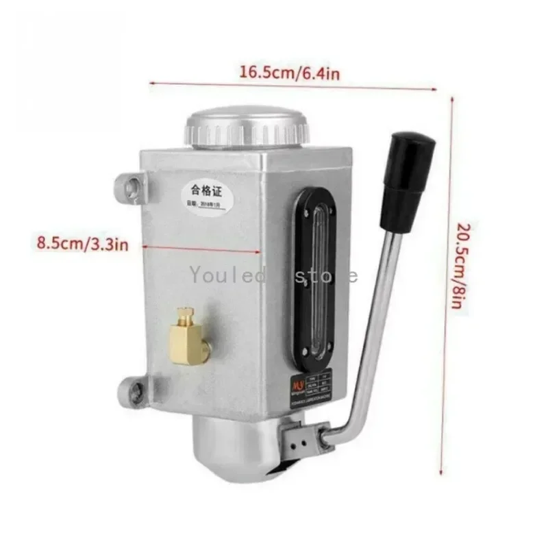 1 шт. для фрезерных деталей Bridgeport ручной насос масленка смазка одного выстрела Y-8