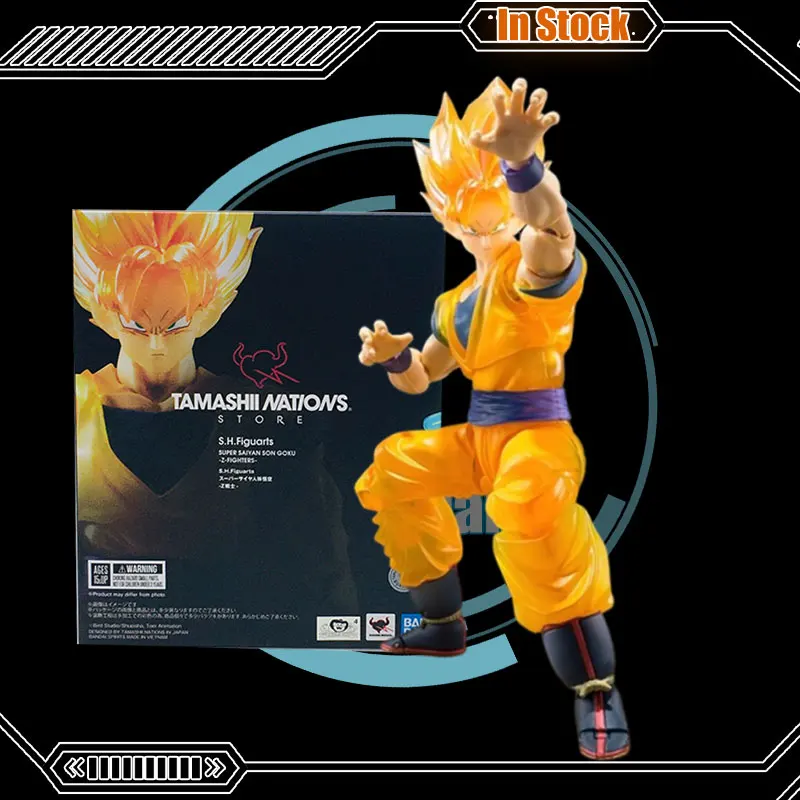 Оригинальная фигурка Dragon Ball Shf Son Goku Tnt Limit Saiyan коллекция аниме-фигурок Dbz модели