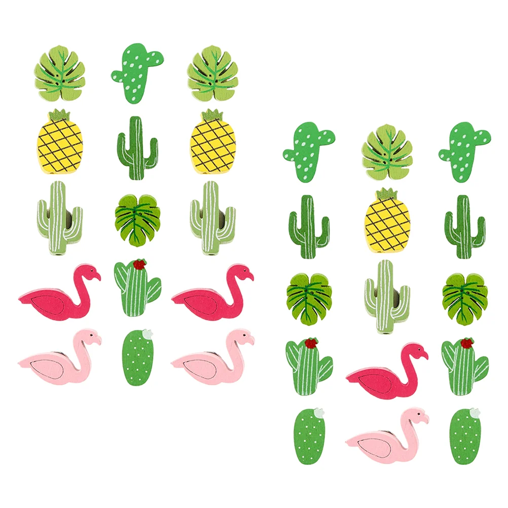 

40 Pcs Cactus Pushpin Decorative Pins Bulletin Board Multifunction For Cork Cute Metal Thumbtacks Photo Wall