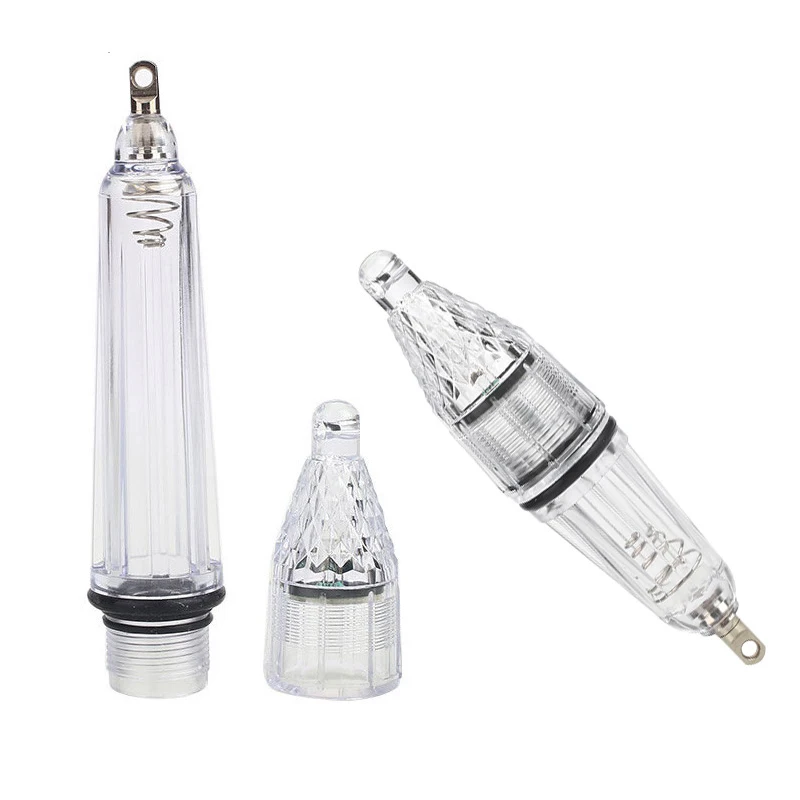 12 см глубокая приманка для подводной рыбы светодиодная рыбалки красная синяя