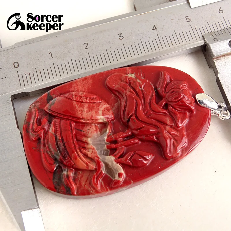 1 шт. ручная работа цветок лотоса натуральная красная яшма искусственная для