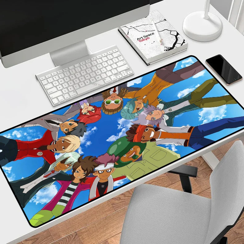 

InazumaEleven Desk Mat Mouse Pad Mousepad Gamer Accessories Keyboard Gaming Mats Mause Pads Large Xxl Protector Pc Mice Computer