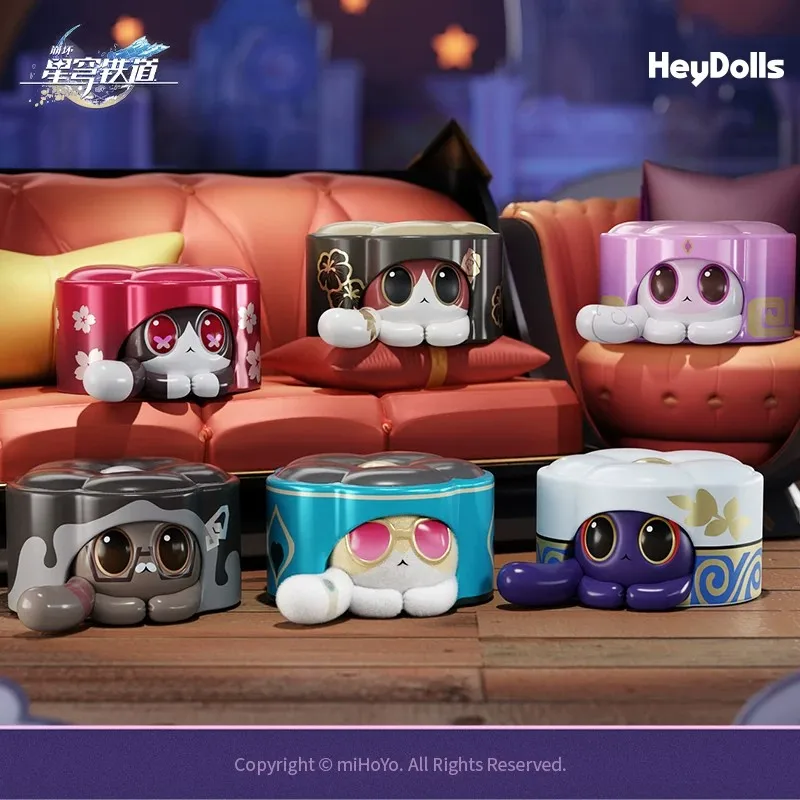 Фото MiHoYo Honkai: Star Rail Pet Archive Ruan Mei Creation V2 Мини-фигурка в слепой коробке, настольное украшение, подарок №4