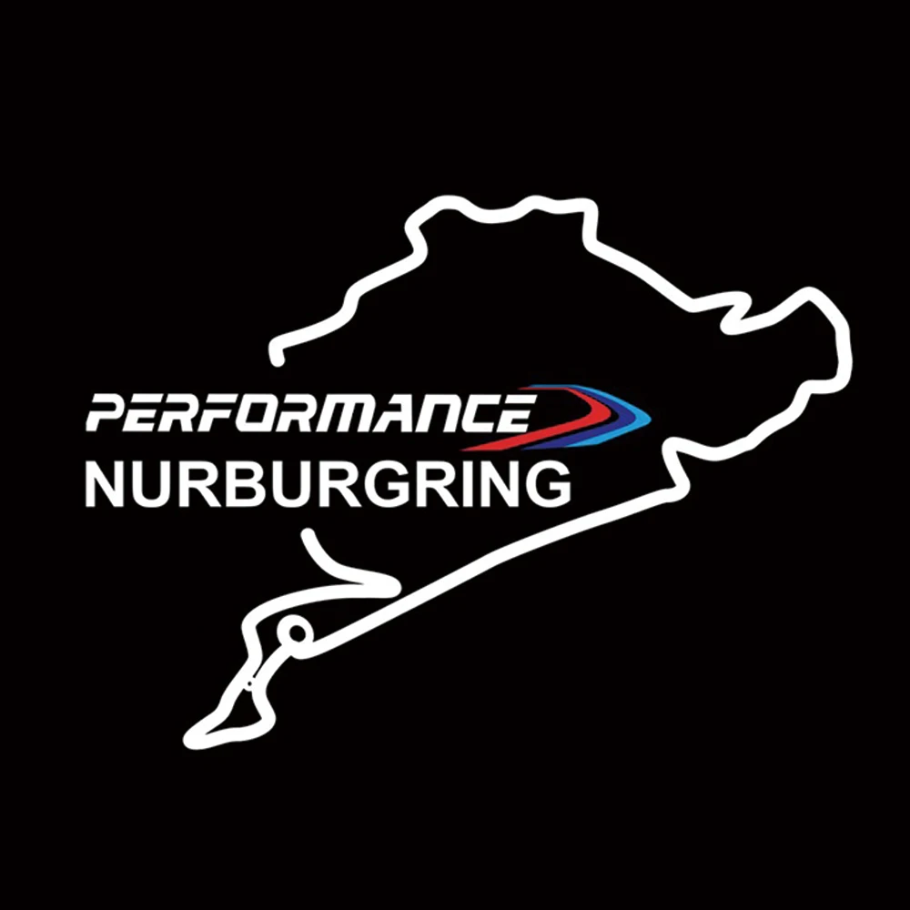 Автомобильная наклейка на крышку топливного бака KK Racing Nurburgring для BMW E46 E60 E90 E39 E87 E36
