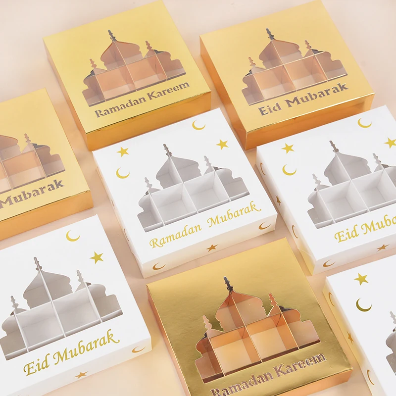 Bag Chocolate Gift Packaging Favors Eid Mubarak Decorations 2023 Islam Muslim Party Supplies