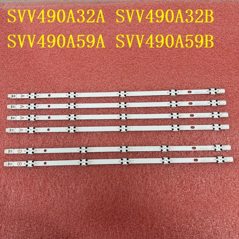 Светодиодная подсветка для D49F286B4CW Hitachi 49HB6W62 JVC LT-49C770 VESTEL 490DRT VNB A/B-TYPE 49HE4000 TOSHIBA 49L3753DB 49U6763DG