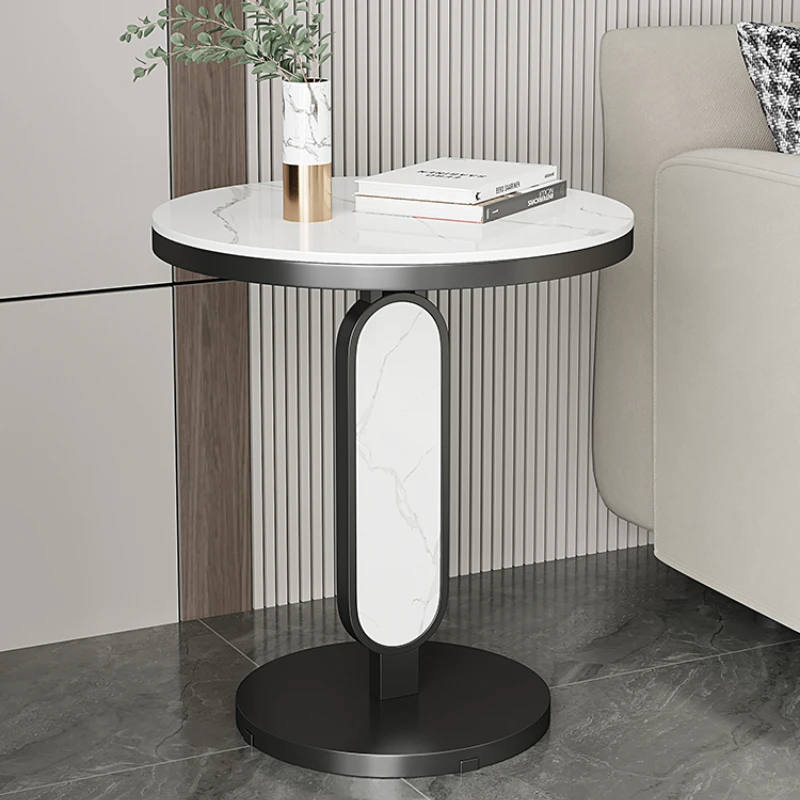 

Modern Design Center Tea Side Table Designer Round Aesthetic Coffee Tables Minimalist Floor Table Basse Entrance Hall Furniture