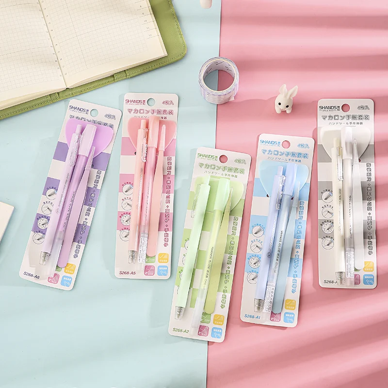 

Cute Tweezers Scrapbook Sticker Washi Tape Picking Multi-tool Stationery DIY Junk Journal Album School Supplies knife pen