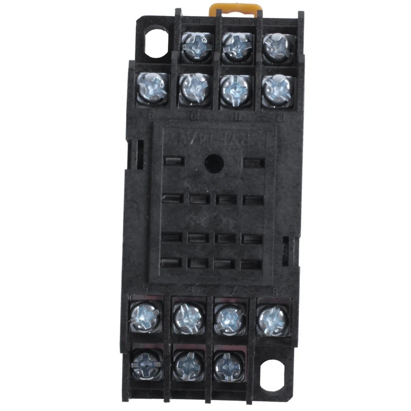 

HOT SALE 4X DC 24V Coil Volt 4PDT 14 Pin Terminal Electromagnetic Relay HH54P