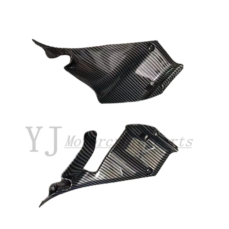 Подходит для HONDA CBR 600RR F5 2007 2008 2009 -2012 внутренняя обтекательная коронка с откидной крышкой Левая Правая краска из углеродного волокна