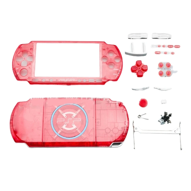 

Upgraded Game Console Game Console Full Housing Game Console Protective Cover for psp3000 Replacement 95AF