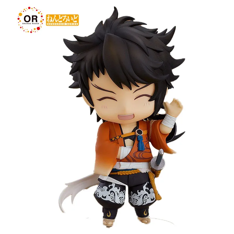 

Stock 100% Original Orange Rouge NENDOROID 1147 Mutsunokamiyoshiyuki Touken Ranbu Online PVC Action Anime Figure Model Toys Gift