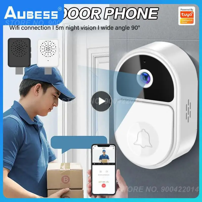 

Outdoor Video Intercom Door Bell 1080p Tuya Intercom Camera Wireless Video Doorbell Smart Home Wifi Door Bell Tuya Smart