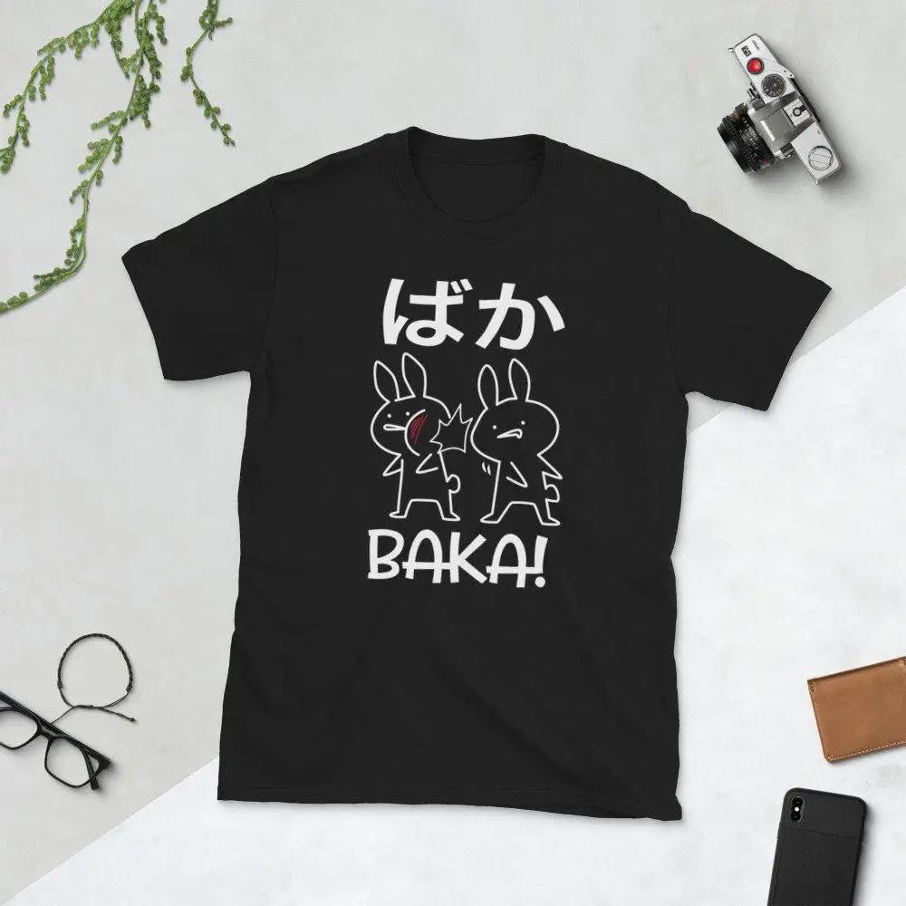 Японская футболка с изображением ласетовой аниме Baka Kaninchen Schlag |