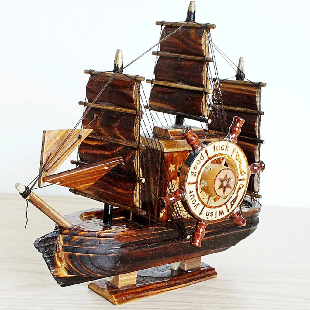 

Musical Box Desk Decor Ship Statue Colorfast Birthday Present Exquisite