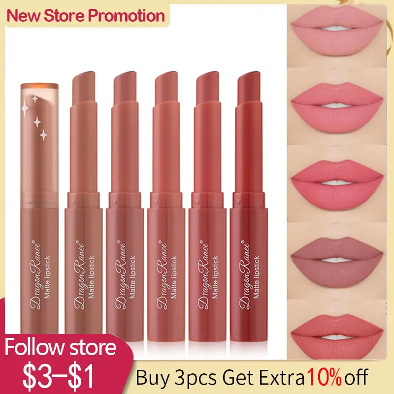 

Lip Tint Velvet Matte Lipstick Pen Female Makeup Bow Lipstick Moisturizing 6 Color Lip Liner Pen Cosmetics Waterproof Lipsticks