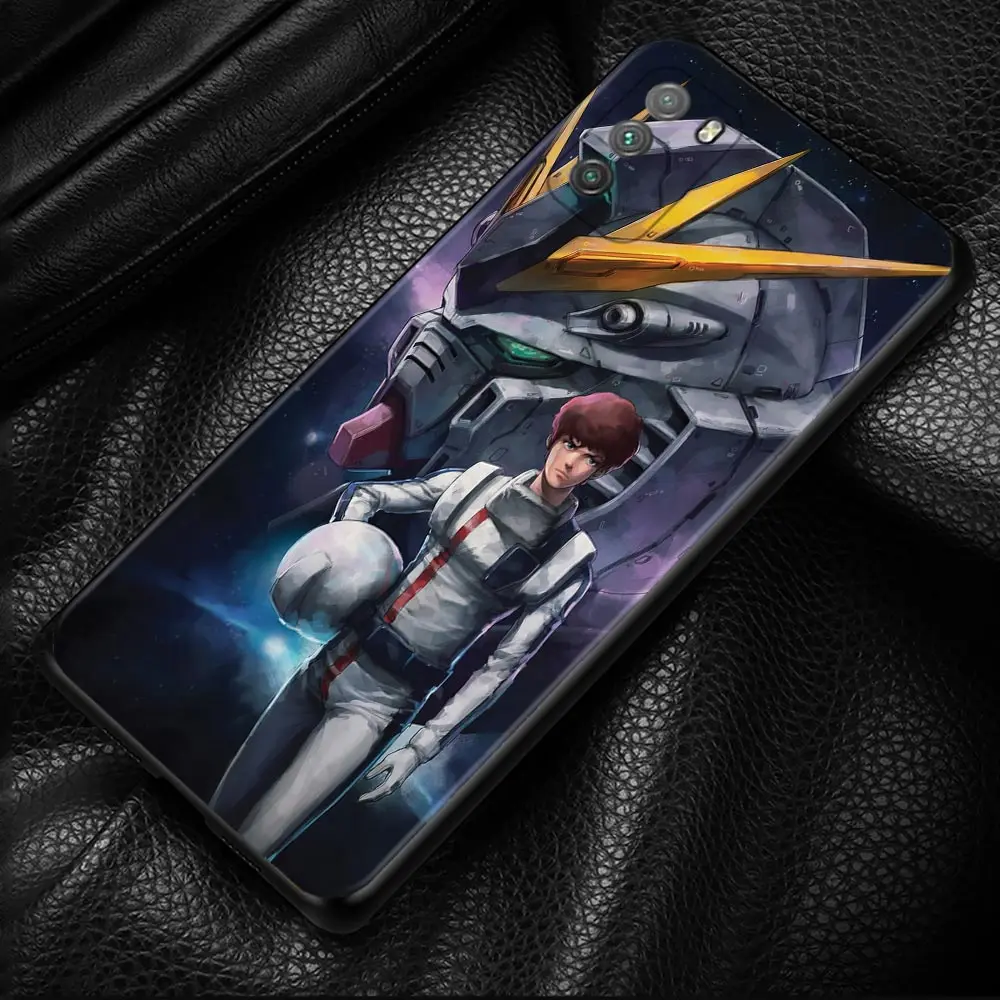 Чехол для телефона Xiaomi POCO X3 M4 M3 Pro X3GT X3NFC Mi 9T 12 10T 11 Lite 11T 12X Note 10 чехол Gundam Robot |