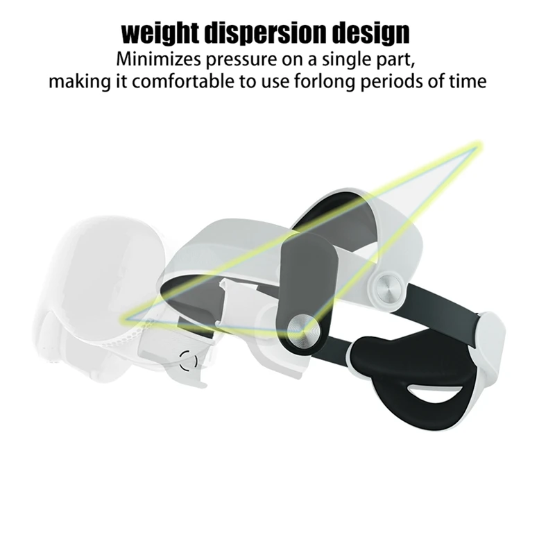 Adjustable Head Strap For Vision Pro Improve Comfortable And Replaceable Sponge Headwear Headset VR Accessories