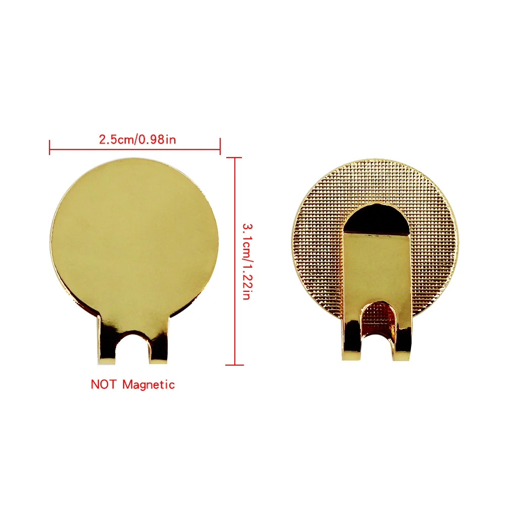1 шт. магнитный зажим для шляпы игры в гольф |