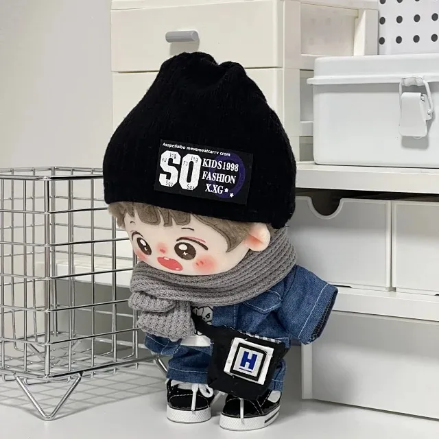 Джинсовый костюм для девочек милая одежда из денима с надписью на зиму без