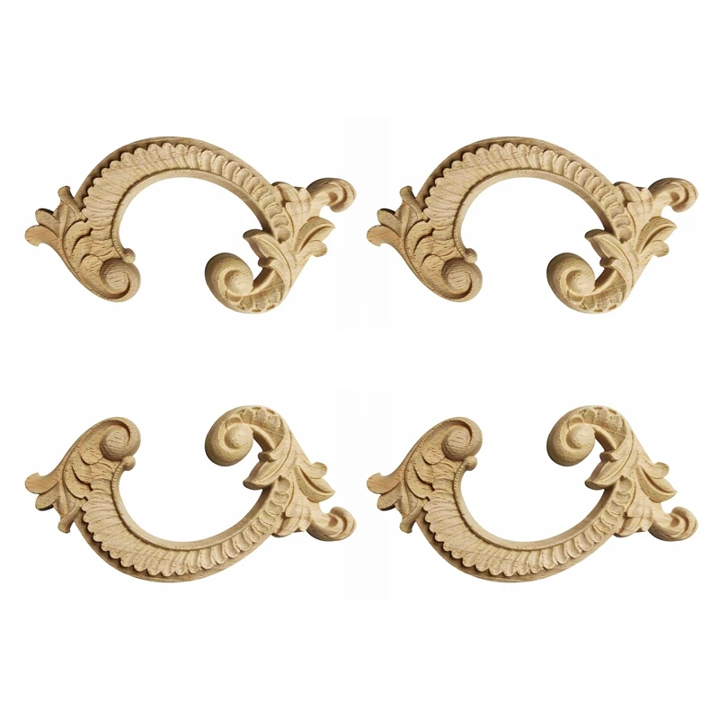 

Зеркальная рама, античная резьба по дереву, Цветочная резьба по дереву, деревянные фигурки, ремесла, Аппликации, декоративная настенная две...