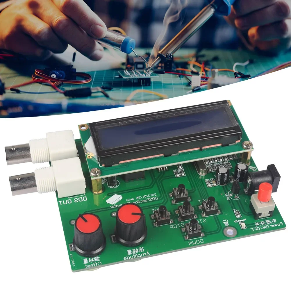 Модуль Генератора Сигналов DDS 1 Гц-65534 Гц С ЖК-дисплеем Синусоидальная Квадратная