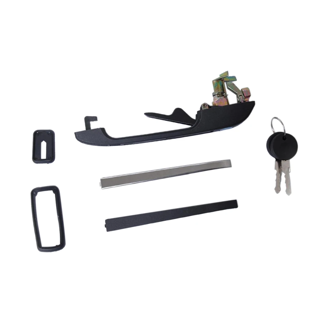 

Front Exterior Door Handle and 2 Keys for Golf MK1 MK2 Jetta MK1 MK2