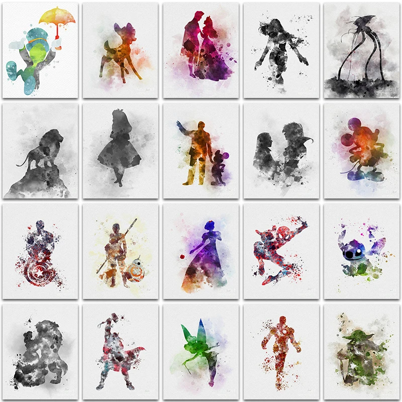 

5D DIY Diamond Painting Anime Disney Princess Bambi Mickey Mouse Full Square&Round Diamond mosaic embroidery Cross stitch Gift