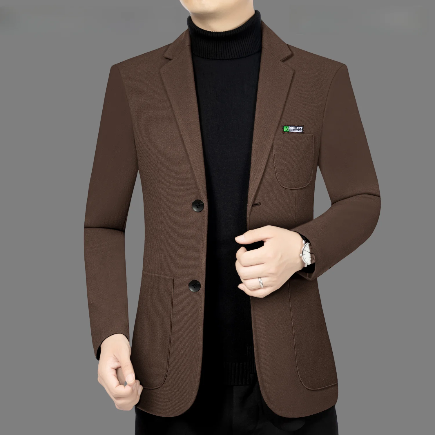 Мужской костюм Peimeng весенне-осенний новый повседневный корейский плотная