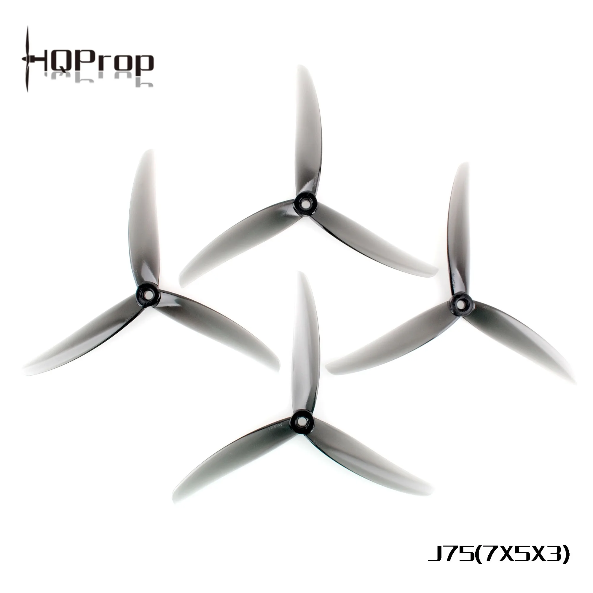 

HQProp J75 7X5X3 7-дюймовый 3-лопастной 5-мм вал гоночный Пропеллер для радиоуправляемых FPV Фристайл 7-дюймовый большой радиус дронов DIY часть