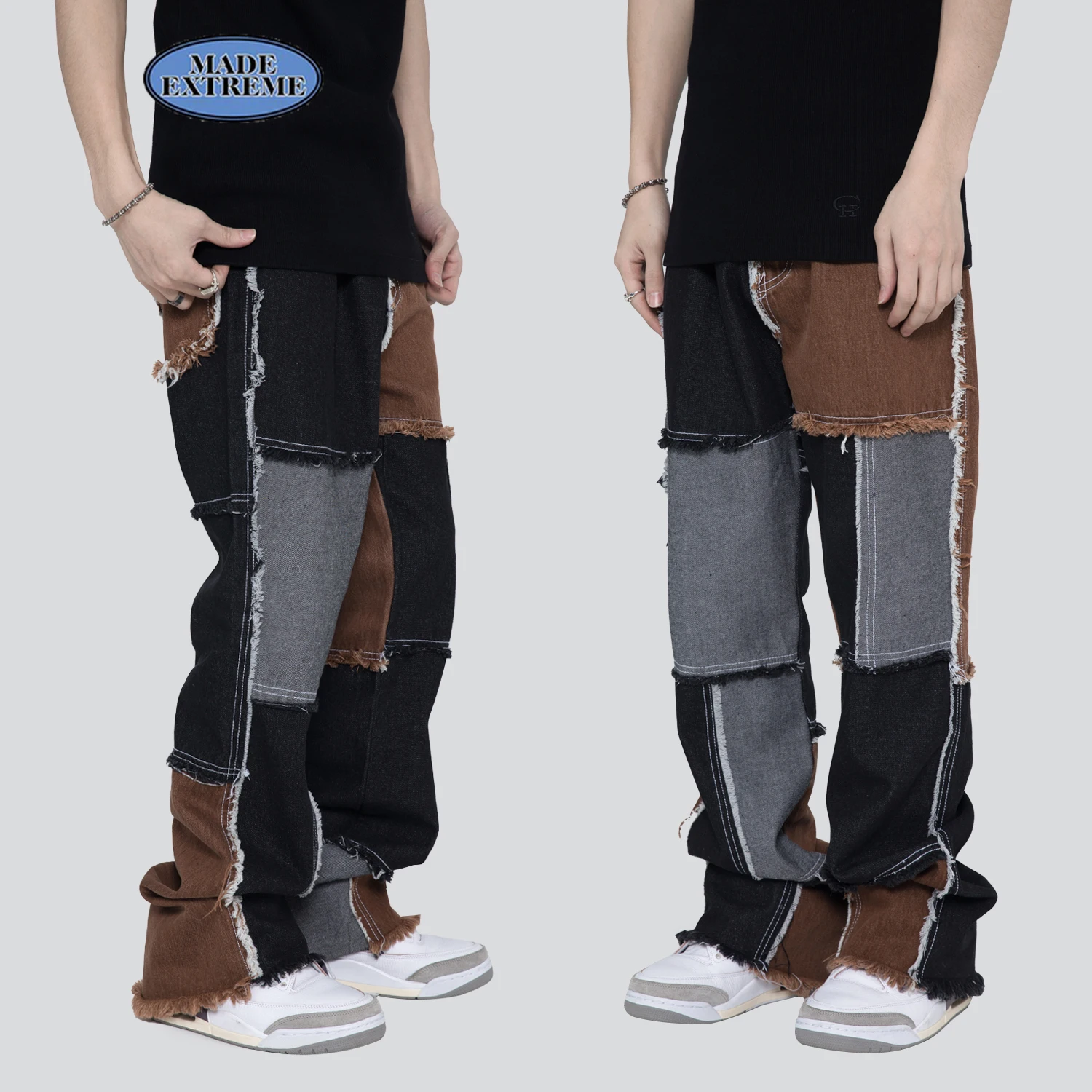 

Джинсы мужские и женские состаренные в стиле хип-хоп